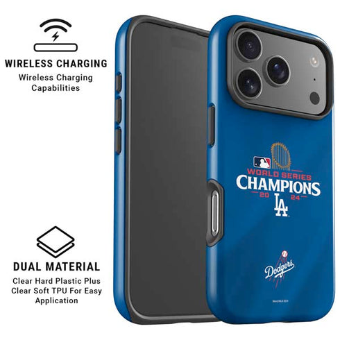 2024 World Series Champions Los Angeles Dodgers iPhone 17 Pro Max Magsafe Impact Case
